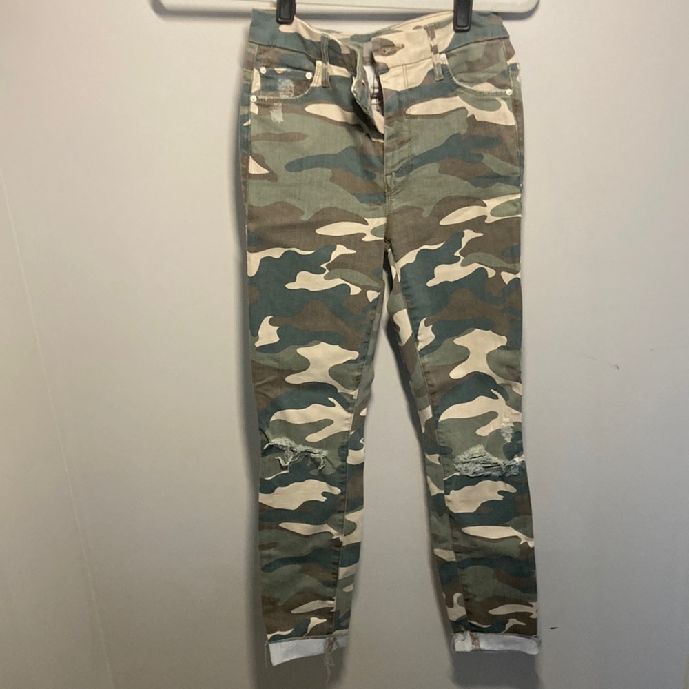 Mother Camo Jeans